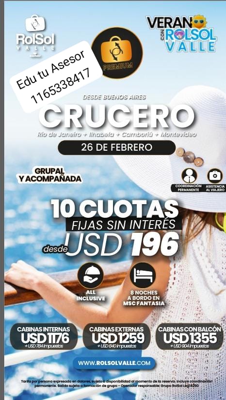 CRUCERO  26 DE FEBRERO DE 2026