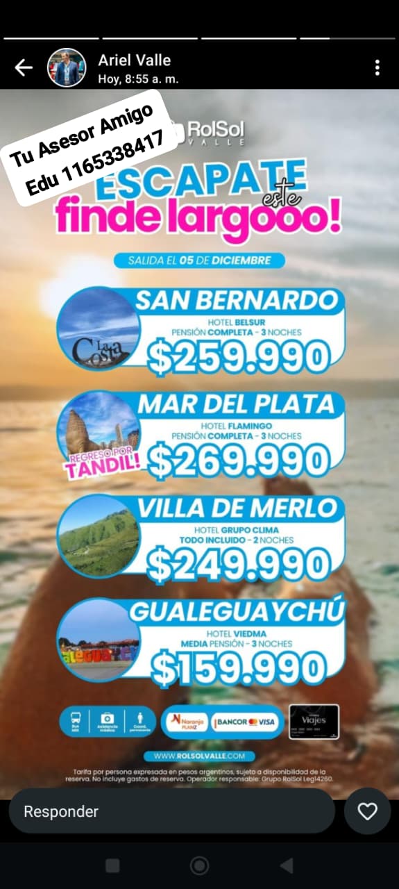 ESCAPATEEE. FINDE  LARGOOOOO